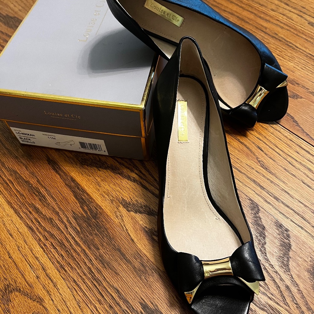 Louiise et Cue Peep Toe Heels
